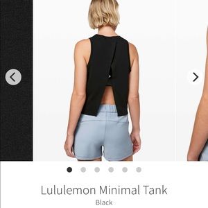 Lululemon minimal tank